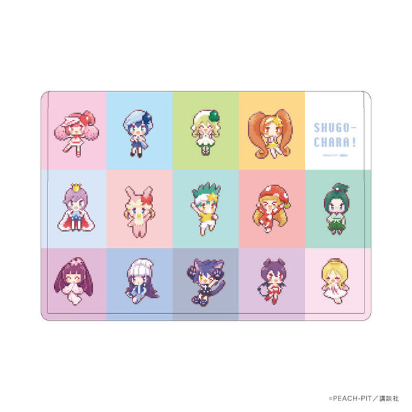『しゅごキャラ!』キャラクリアケース07/集合デザイン(ドット絵イラスト)