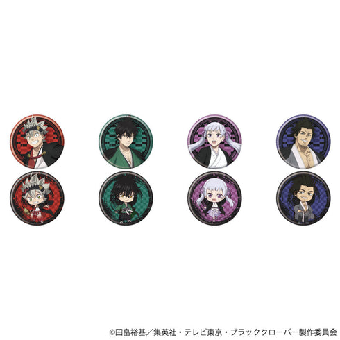 『ブラッククローバー』缶バッジ05/ぴえろ45周年ver. BOX(全8種)(描き下ろし&描き起こしイラスト)