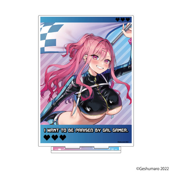 『ギャルゲーマーに褒められたい』デカアクリルスタンド01/鈴木莉音A(描き下ろしイラスト)