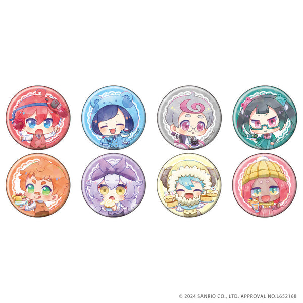 『まいまいまいごえん』ホログラム缶バッジ(57mm)01/スイーツver. BOX(全8種)(ミニキャライラスト)