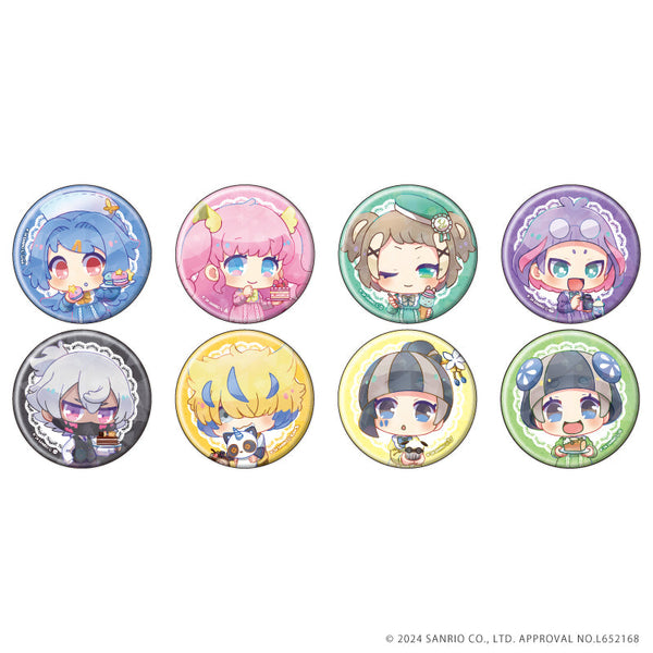 『まいまいまいごえん』ホログラム缶バッジ(57mm)02/スイーツver. BOX(全8種)(ミニキャライラスト)