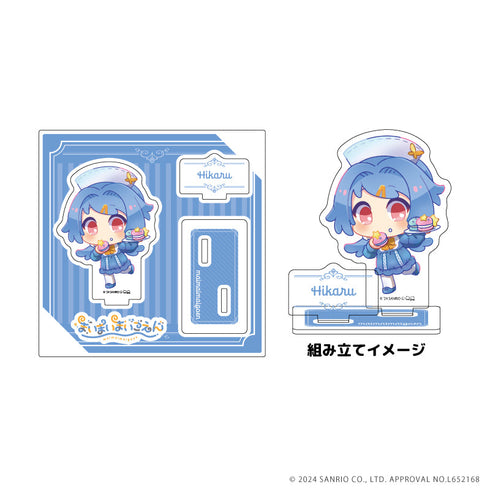 『まいまいまいごえん』アクリルスタンドプレート28/ヒカル(スイーツ)(ミニキャライラスト)