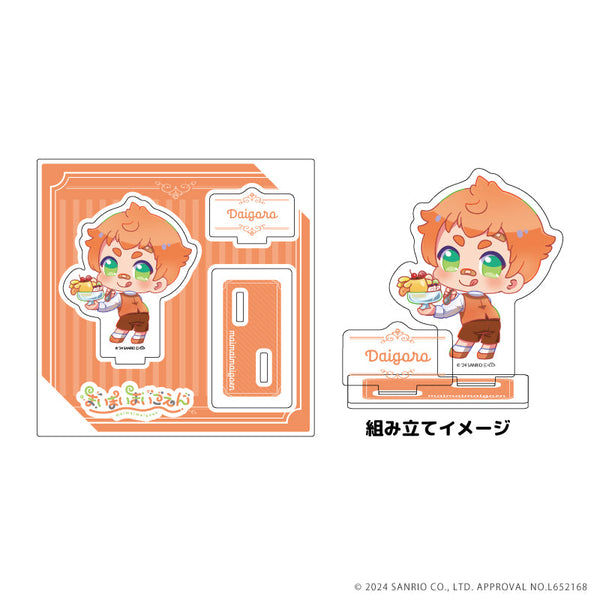 『まいまいまいごえん』アクリルスタンドプレート29/ダイゴロウ(スイーツ)(ミニキャライラスト)