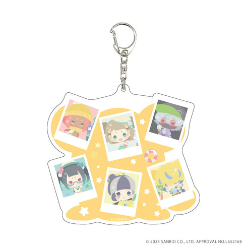 『まいまいまいごえん』デカアクリルキーホルダー03/7月(ミニキャライラスト)