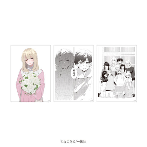 『すのはら荘の管理人さん』REPLICA GENGA 3枚セット01/8巻(公式イラスト)