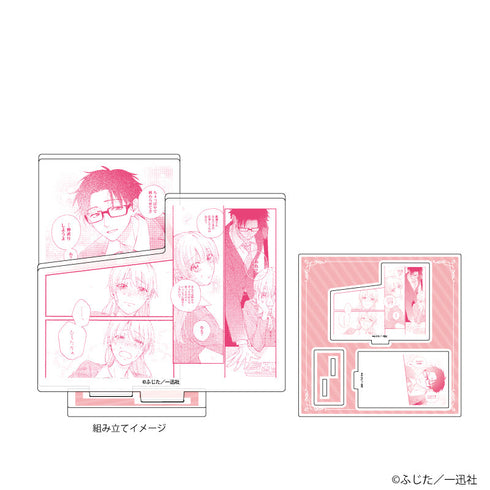 『ヲタクに恋は難しい』アクリルスタンドプレート03/桃瀬成海&二藤宏嵩(公式イラスト)【202607再販】