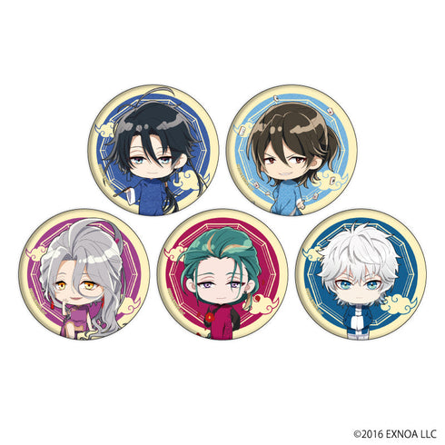 『文豪とアルケミスト』缶バッジ42/チャイナVer. A ブラインド(全5種)(ミニキャライラスト)【BOX】【202607再販】