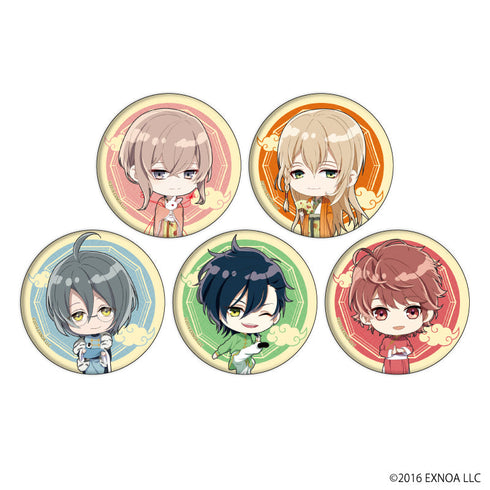 『文豪とアルケミスト』缶バッジ43/チャイナVer. B ブラインド(全5種)(ミニキャライラスト)【BOX】【202607再販】