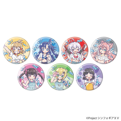 『戦姫絶唱シンフォギアXV』缶バッジ22/水遊びVer. BOX(全7種)(POP Artイラスト)