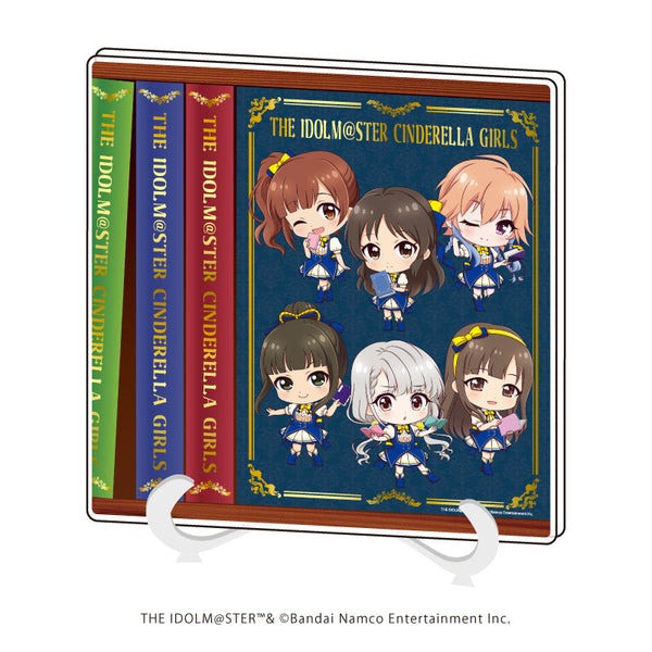 『アイドルマスター シンデレラガールズ』アクリルアートボード02/ブックシェルフ風デザイン オリジナル衣装ver.(ミニキャライラスト)
