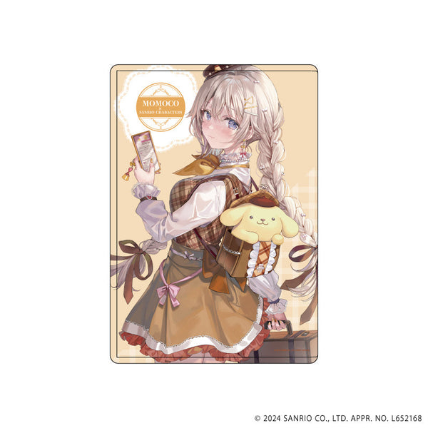 『ももこ×サンリオキャラクターズ』キャラクリアケース02/ポムポムプリン(コラボイラスト)