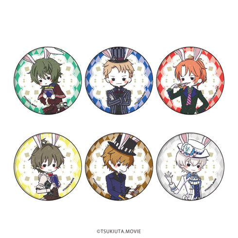 『ツキウタ。RABBITS KINGDOM THE MOVIE』缶バッジ 02/ブラインド(全6種)(グラフアートイラスト)【BOX】【202607再販】
