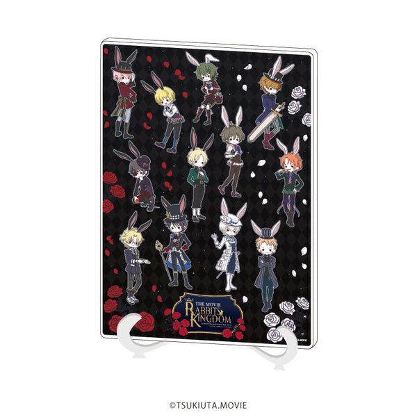 『ツキウタ。RABBITS KINGDOM THE MOVIE』アクリルアートボード(A5サイズ)『「ツキウタ。」劇場版RABBITS KINGDOM THE MOVIE』01/集合デザイン(グラフアートイラスト)