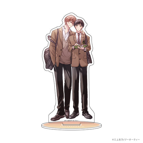 『ピットスポルム』アクリルスタンド01/小田島苑&矢野久哉(描き下ろしイラスト)