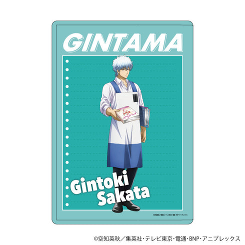『銀魂』キャラクリアケース03/坂田 銀時 書店員ver.(描き下ろしイラスト)