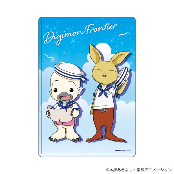 『デジモンフロンティア』キャラクリアケース04/ボコモン&ネーモン マリンver.(描き下ろしイラスト)