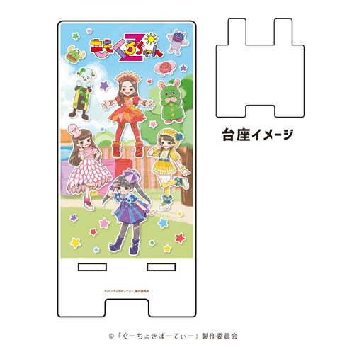 『ももくろちゃんZ』スマキャラスタンド01/集合デザイン(グラフアートイラスト)