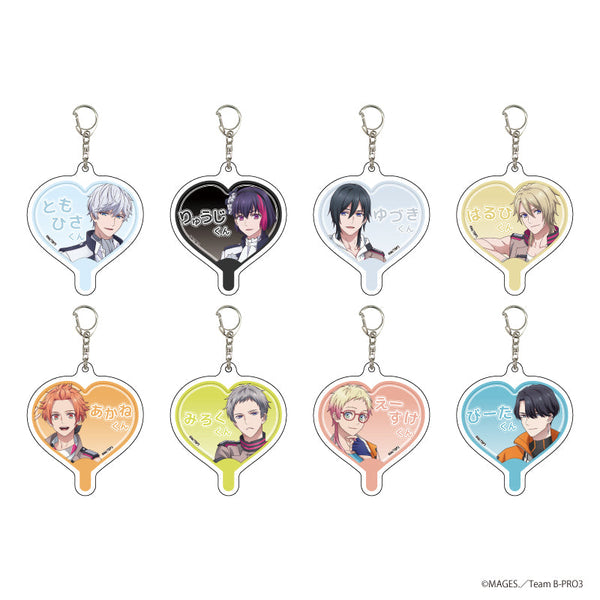『B-PROJECT~熱烈*ラブコール~』アクリルキーホルダー04/BOX01 BOX(全8種)(公式イラスト)