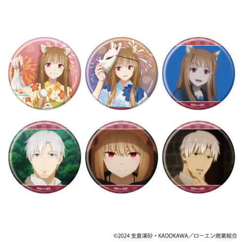 『狼と香辛料』缶バッジ06/BOX(全6種)(公式&描き下ろしイラスト)