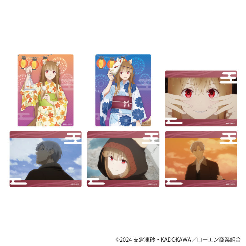 狼と香辛料 アクリルカード ver.A 全7種 狼と香辛料』トレーディング オーロラアクリルカード Ver.B