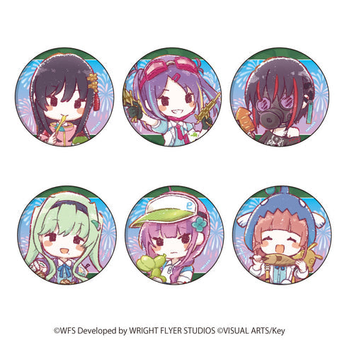 『ヘブンバーンズレッド』缶バッジ14/夏祭りver. 第31D部隊 ブラインド(全6種)(グラフアートイラスト)【BOX】【202607再販】