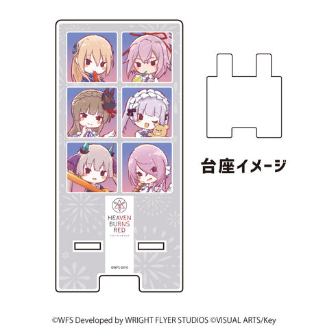 『ヘブンバーンズレッド』スマキャラスタンド05/夏祭りver. 第30G部隊(グラフアートイラスト)【202607再販】