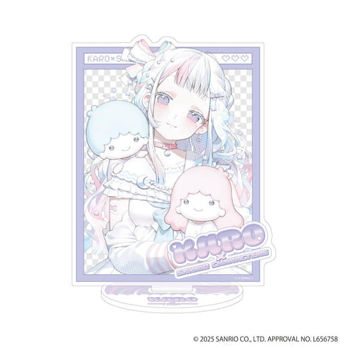 『夏炉×サンリオキャラクターズ』アクリルスタンド02/リトルツインスターズ(コラボイラスト)
