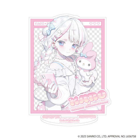 『夏炉×サンリオキャラクターズ』アクリルスタンド03/マイメロディ(コラボイラスト)