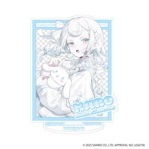 『夏炉×サンリオキャラクターズ』アクリルスタンド04/シナモロール(コラボイラスト)