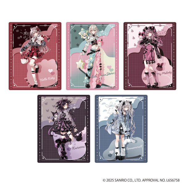 『あるてら×サンリオキャラクターズ』アクリルカード01/BOX(全5種)(コラボイラスト)