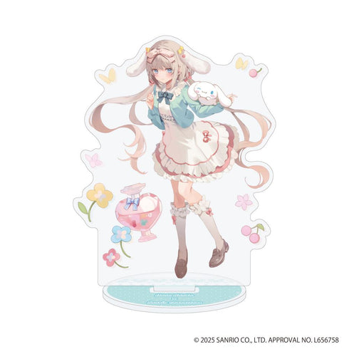 『館田ダン×サンリオキャラクターズ』アクリルスタンド04/シナモロール(コラボイラスト)