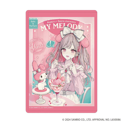 『赤倉×サンリオキャラクターズ』キャラクリアケース20/マイメロディ(コラボイラスト)