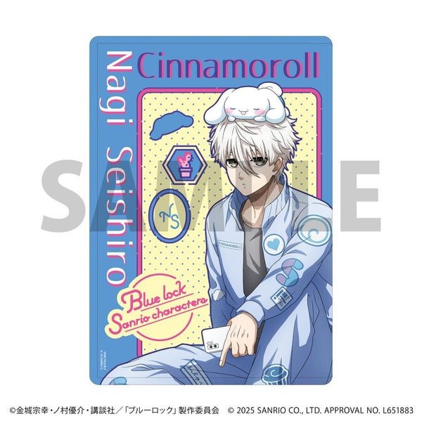 『ブルーロック×サンリオキャラクターズ』キャラクリアケース12/凪誠士郎×シナモロール(コラボイラスト)