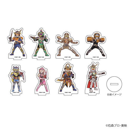 "Kamen Rider Gaim" Acrylic Mini Stands 01/BOX (8 Varieties Total) (Graph Art Illustrations)
