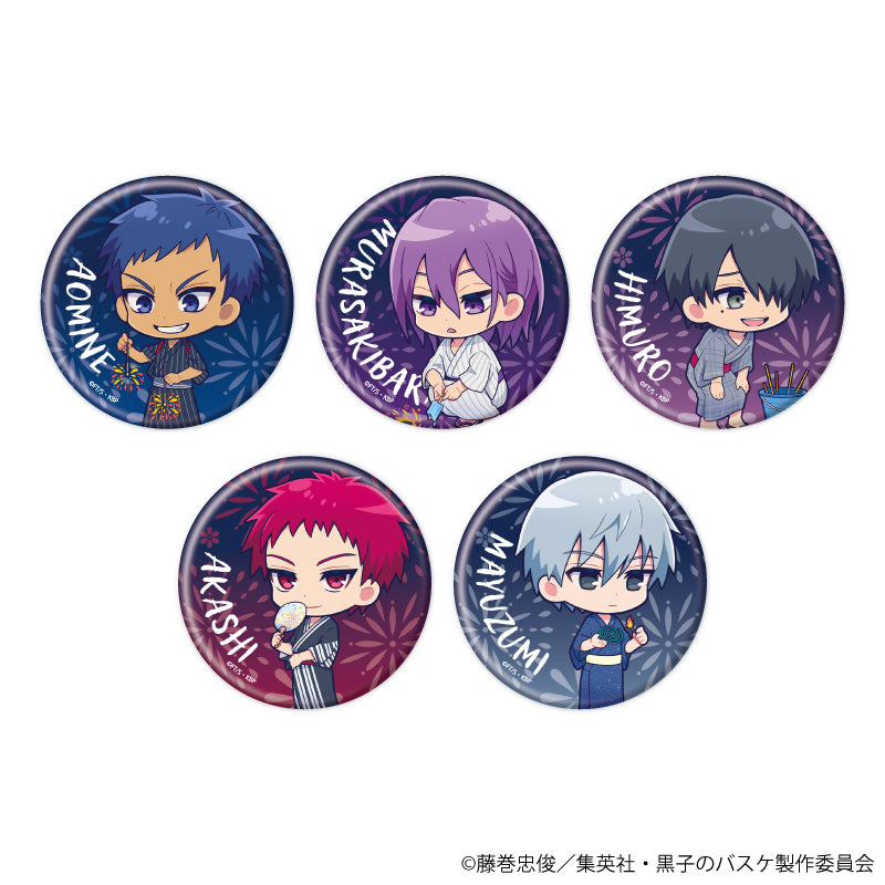 黒子のバスケ』缶バッジ23/花火ver. BOX(全5種)(ミニキャライラスト 