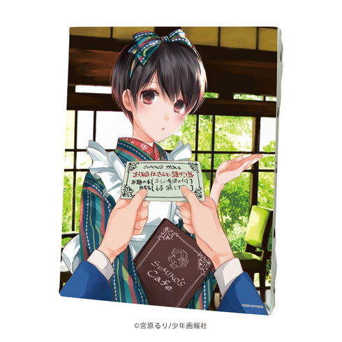 『僕らはみんな河合荘』キャンバスボード05/河合 律 お給仕さんver.(描き下ろしイラスト)【202607再販】