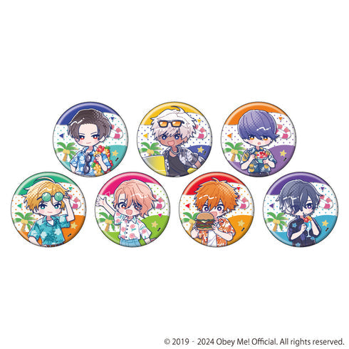 『Obey Me! Nightbringer』缶バッジ15/アロハver. ブラインド(全7種)(Candy artイラスト)【BOX】【202607再販】