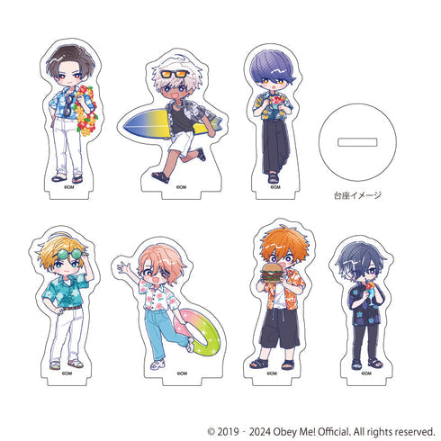 『Obey Me! Nightbringer』アクリルぷちスタンド12/アロハver. ブラインド(全7種)(Candy artイラスト)【BOX】【202607再販】