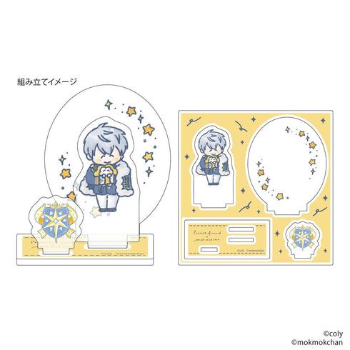 『魔法使いの約束×もくもくちゃん』アクリルスタンドプレート02/アーサー(描き起こしイラスト)