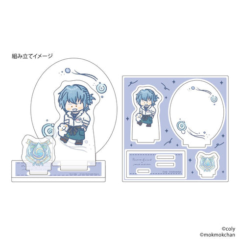 『魔法使いの約束×もくもくちゃん』アクリルスタンドプレート13/ネロ(描き起こしイラスト)