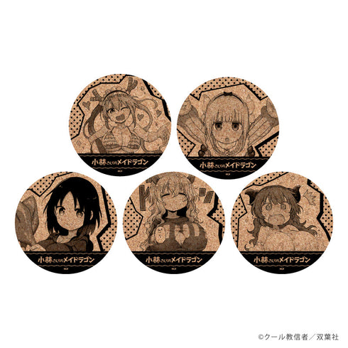 『小林さんちのメイドラゴン』コルクコースター01/BOX(全5種)(公式イラスト)