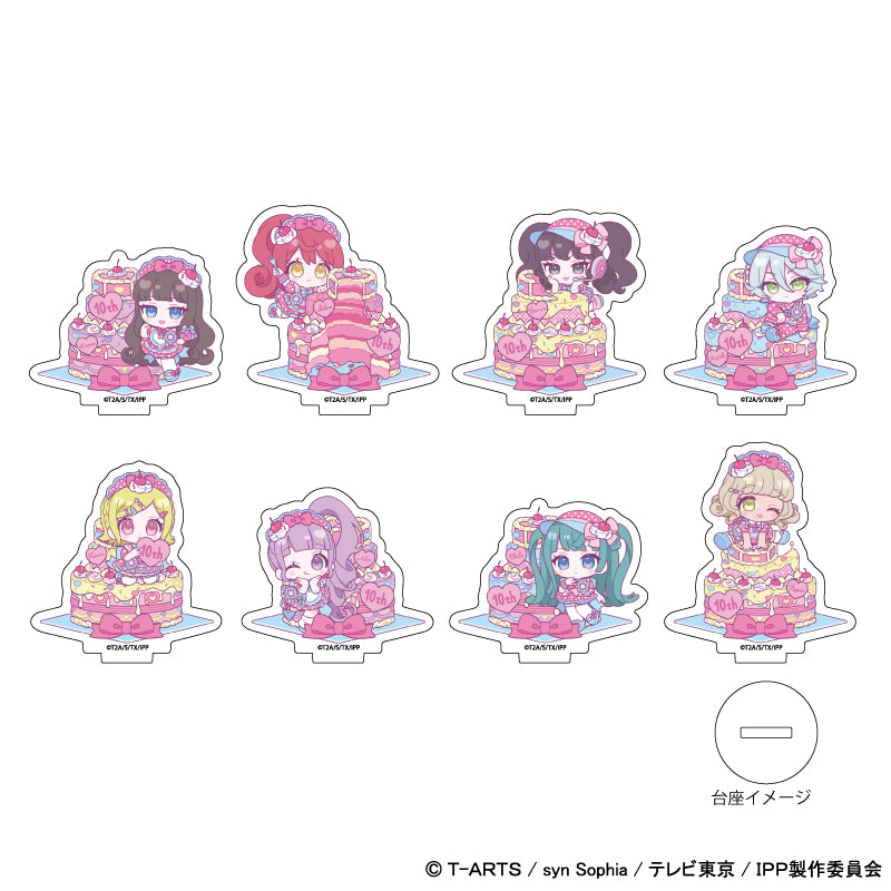 プリパラ』アクリルぷちスタンド03/BOX(全8種)(ミニキャライラスト プリパラ アクリルプチスタンド らぁら×3