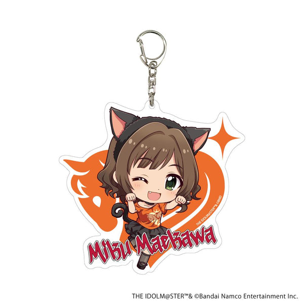 『アイドルマスター シンデレラガールズ』デカアクリルキーホルダー09/前川みく オリジナルTシャツver.(ミニキャライラスト)