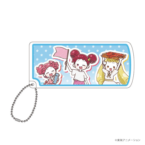 『おジャ魔女どれみドッカ~ン!』スライド式小物ケース21/春風どれみ&春風ぽっぷ&ハナ おでかけver.(グラフアートイラスト)