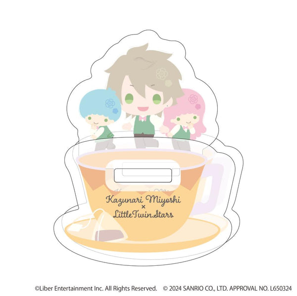 『A3!×Sanrio characters』ゆらゆらアクリルスタンド11/三好 一成×リトルツインスターズ(ミニキャライラスト)