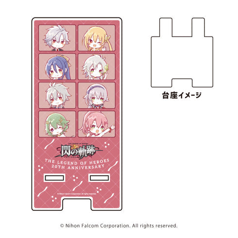 『軌跡シリーズ』スマキャラスタンド03/英雄伝説 閃の軌跡ver(グラフアートイラスト)【202607再販】