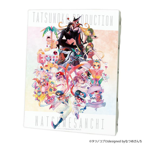 『関東鉄道×なつめさんち×タツノコプロ』キャンバスボード01/ごちゃまぜタツノコさんち!(公式イラスト)