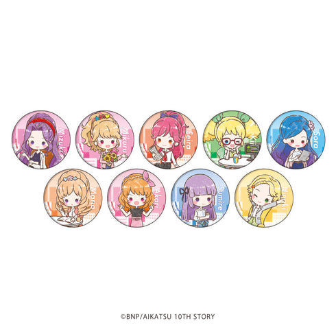 『アイカツ!』缶バッジ09/オフィスガールver. BOX(全9種)(グラフアートイラスト)
