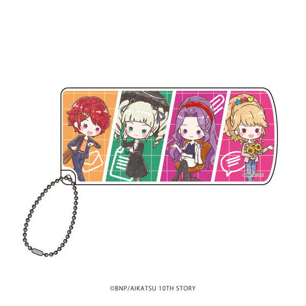 『アイカツ!』スライド式小物ケース12/ユリカ&かえで&美月&みくる オフィスガールver.(グラフアートイラスト)