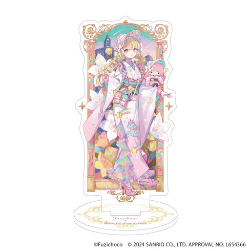 『藤ちょこ×サンリオキャラクターズ』アクリルスタンド03/リトルツインスターズ ララver.(コラボイラスト)【202607再販】